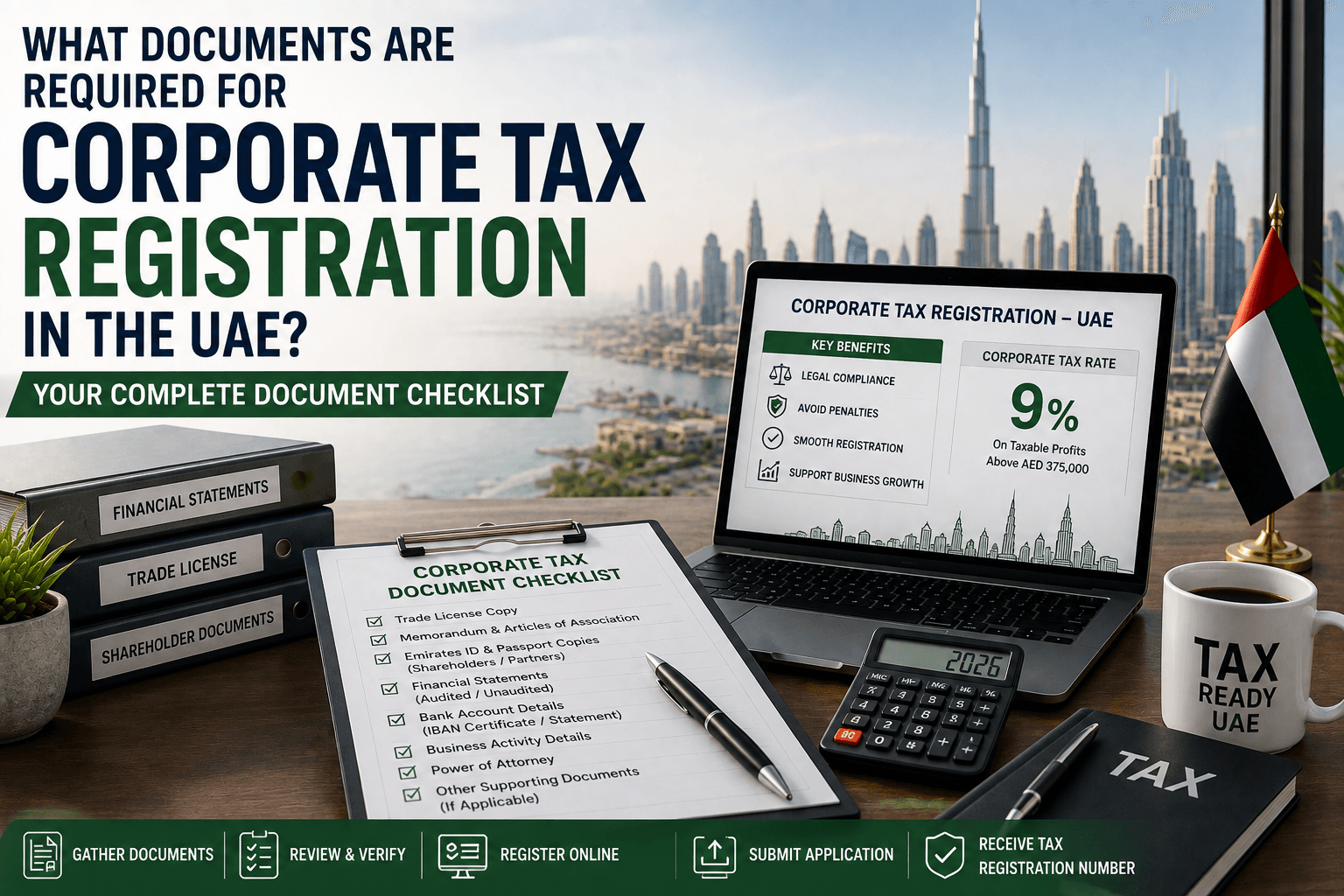 What Documents Are Required for Corporate Tax Registration in the UAE?